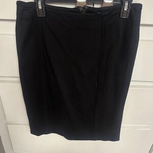 WHBM Black stretchy skirt